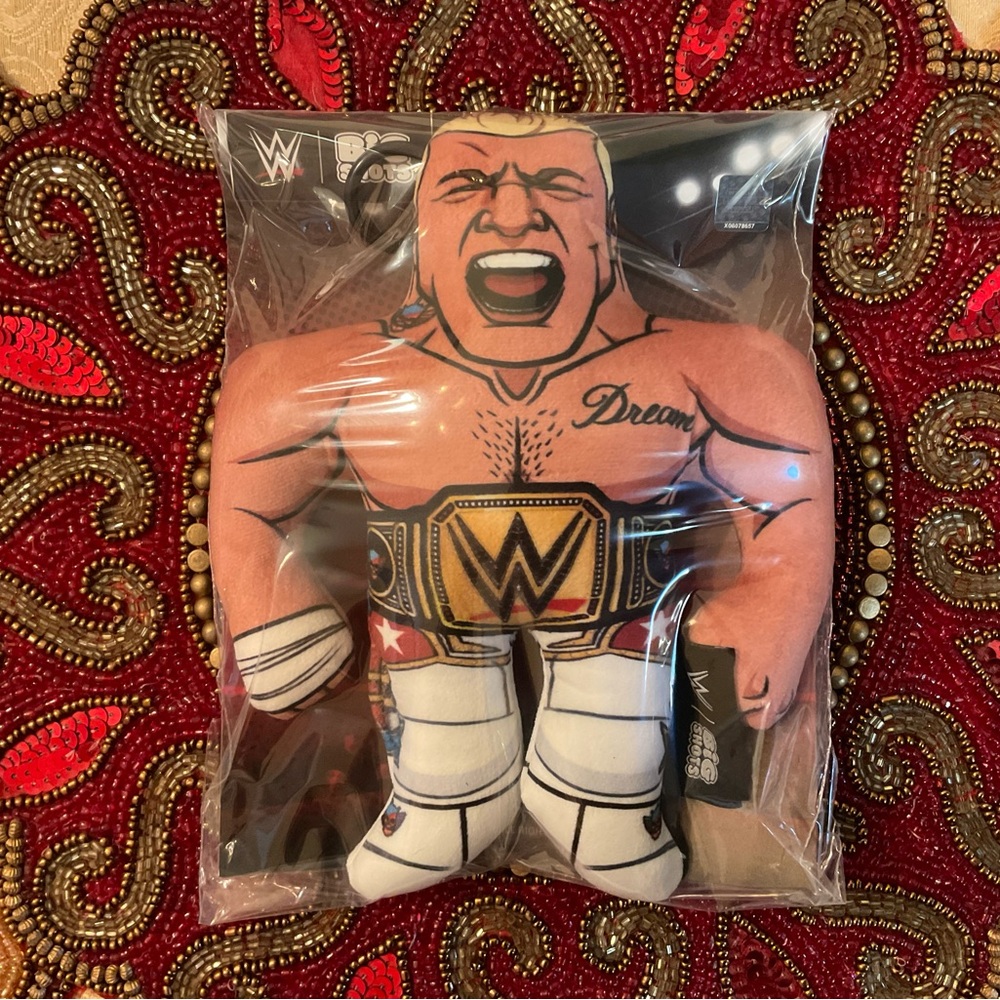 WWE Cody Rhodes Champion Plush with Gold Belt